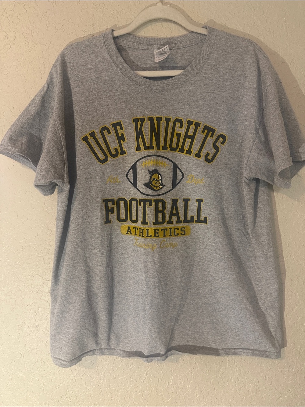 Gray UCF Knights Football T-Shirt d